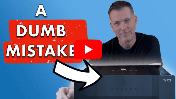 Galion Audio A75 The Joy of Yinyl Records (Youtube)