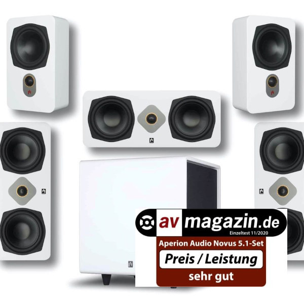 Novus-Set von AperionAudio beim AV-Magazin zum Test! - Novus-Set von AperionAudio beim AV-Magazin zum Test!
