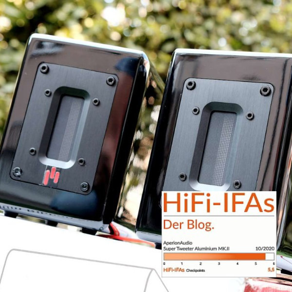 5,5 / 6 für AperionAudio Super Tweeter Aluminium MKII - 5,5 / 6 für AperionAudio Super Tweeter Aluminium MKII