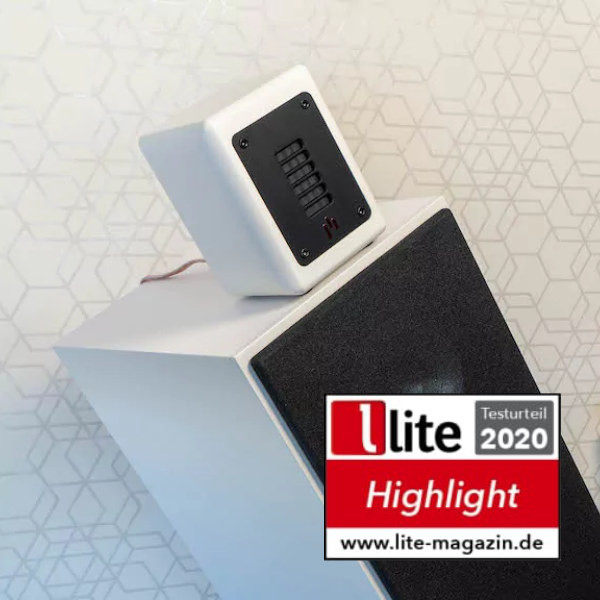Highlight-Award für SuperTweeter MKII vom Lite-Magazin - Highlight-Award für SuperTweeter MKII vom Lite-Magazin