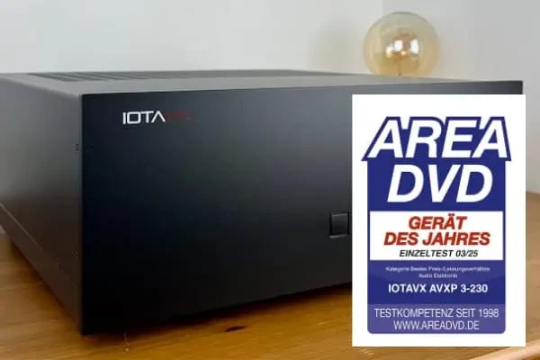 IOTAVX AVXP 3-230 wins AreaDVD Award – Successor AVXP 3-300 now available for pre-order - IOTAVX AVXP 3-230 wins AreaDVD Award – Successor AVXP 3-300 now available for pre-order