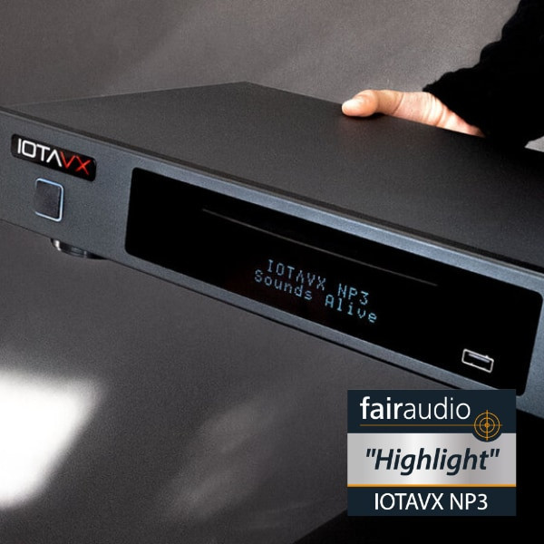 IOTAVX NP3 receives "Highlight" award from Fairaudio - IOTAVX NP3 receives "Highlight" award from Fairaudio