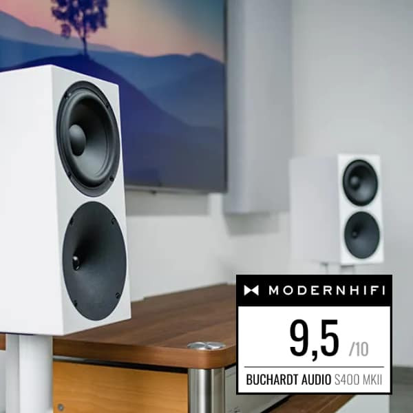 Buchardt Audio S400 MKII erhält 9,5 / 10 Punkten im Test bei Modernhifi - Buchardt Audio S400 MKII erhält 9,5 / 10 Punkten im Test bei Modernhifi