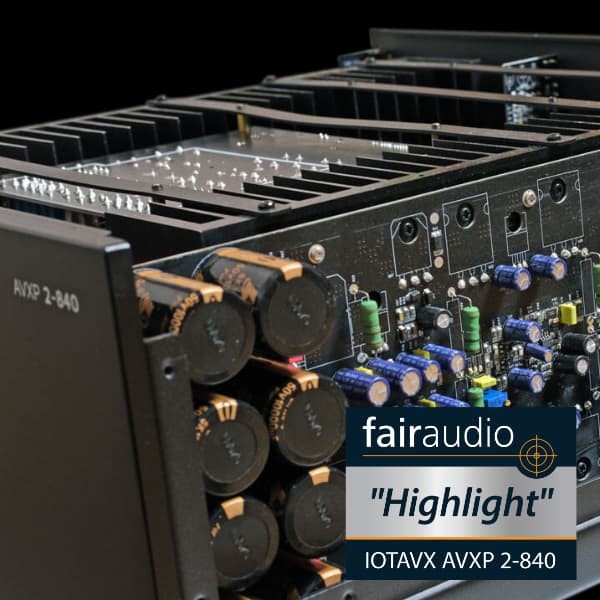 IOTAVX AVXP 2-840 awarded as &quot;Highlight&quot; by Fairaudio! - IOTAVX AVXP 2-840 awarded as &quot;Highlight&quot; by Fairaudio!