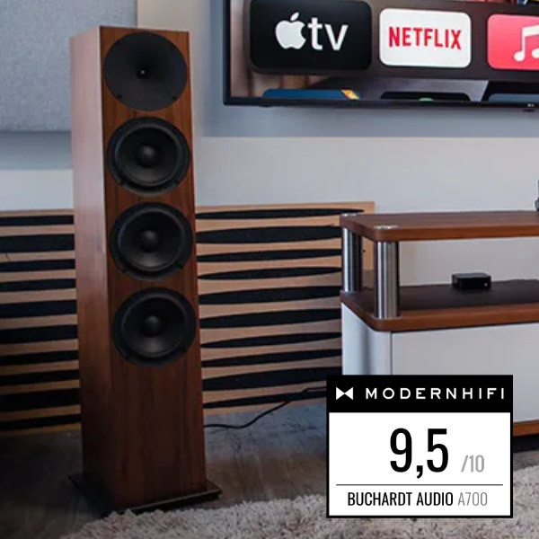 Buchardt Audio A700 scores 9.5 / 10 points on Modernhifi - Buchardt Audio A700 scores 9.5 / 10 points on Modernhifi
