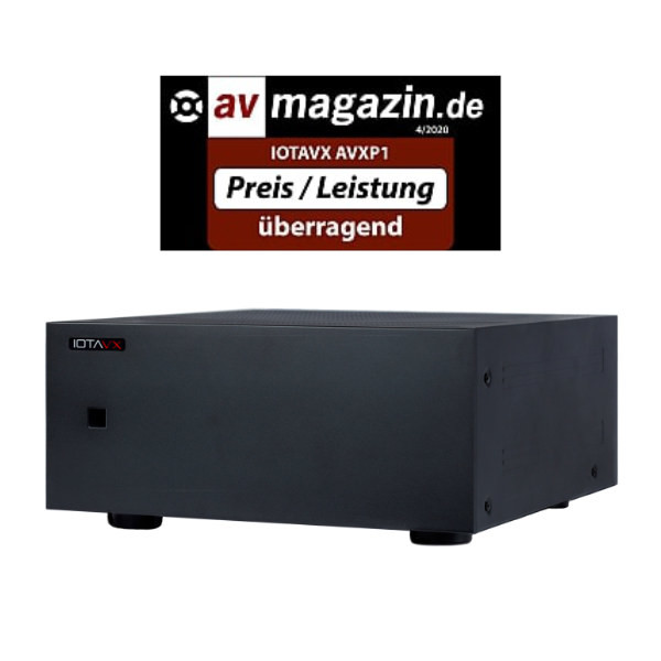 Price/performance: Outstanding - AVXP1 was tested by AV Magazine! - Price/performance: Outstanding - AVXP1 was tested by AV Magazine!