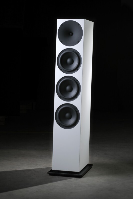 Buchardt Audio A700 LE Weiß Seidenmatt Rückseite