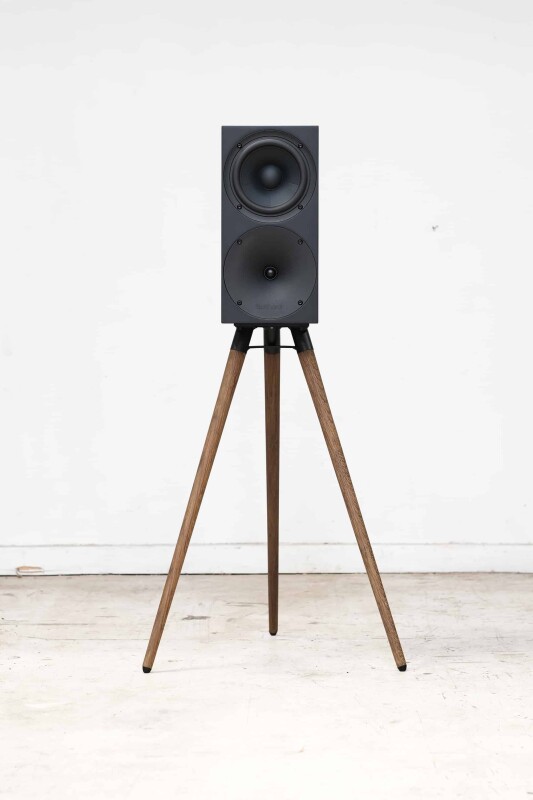 Buchardt Audio Stativ - Tripod Eiche Dunkel, schwarze...