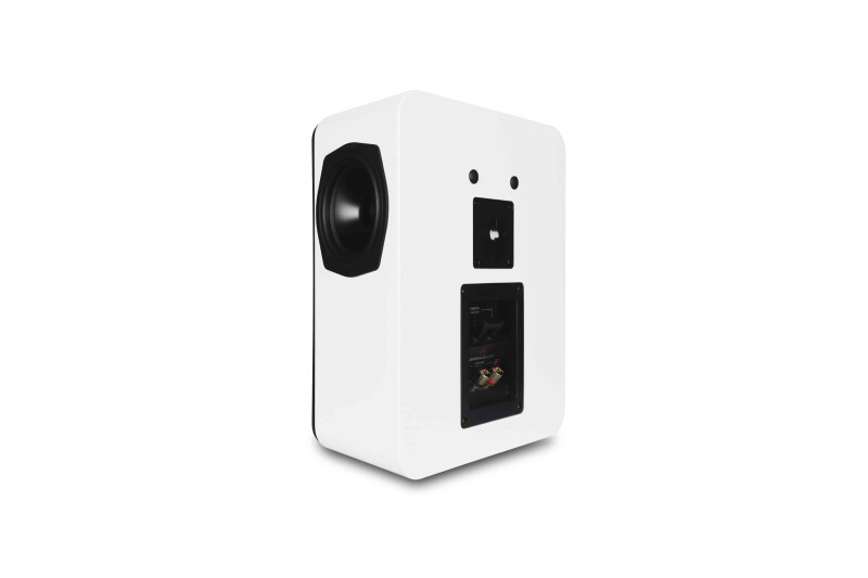 AperionAudio Novus NSS Tripol Weiß Seidenmatt Rückseite