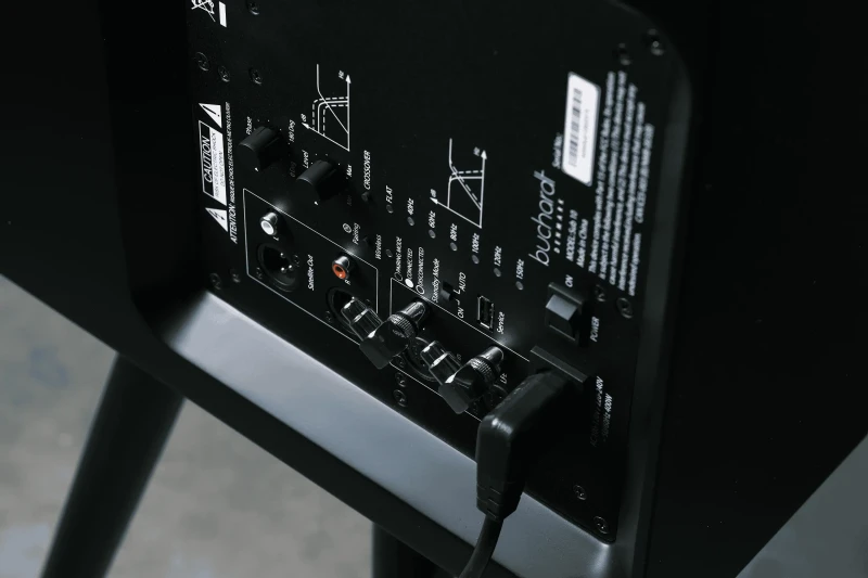 Buchardt Audio SUB10 Schwarz Seidenmatt Aussteller