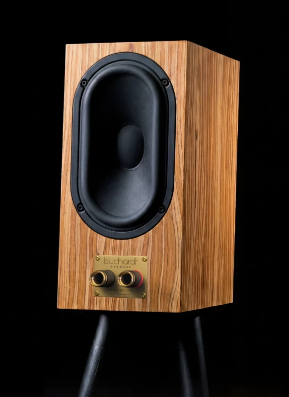 Buchardt Audio S400 MKII Signature Edition Tribute Vorderseite mit Abdeckungen