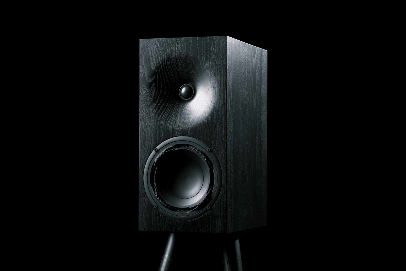 Buchardt Audio S400 MKII Schwarz Seidenmatt ohne Abdeckung