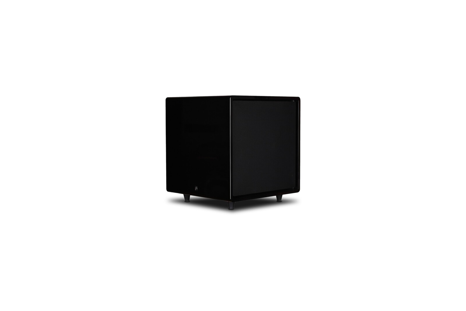 AperionAudio Bravus II 10D Schwarz Hochglanz Frontansicht