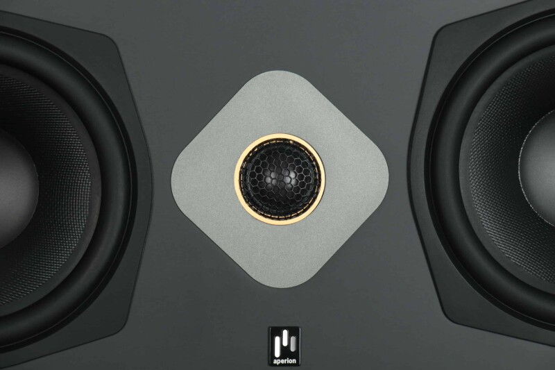 AperionAudio Novus C6 LCR Schwarz Seidenmatt
