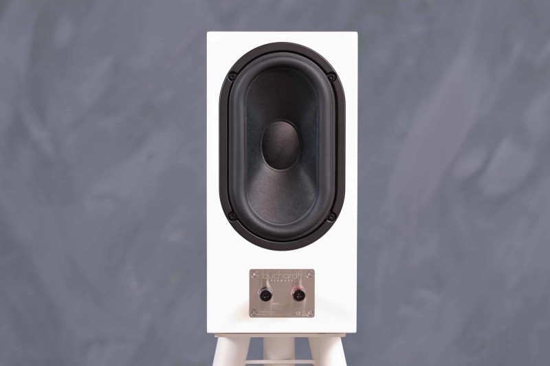 Buchardt Audio S400 MKII Weiß Seidenmatt Rückseite