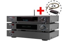 IOTAVX SA3 + PA3 + NP3 + BT + 2 x AperionAudio Cinch Audio Kabel Mono 1m