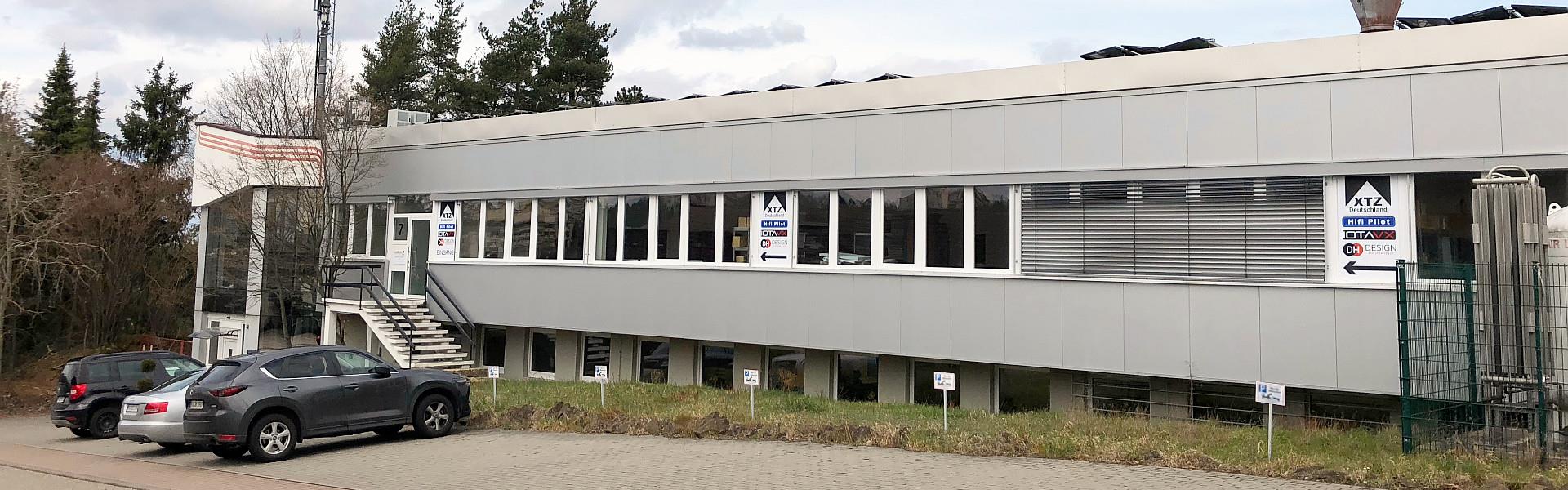 Firmengebäude von HifiPilot in Eisingen